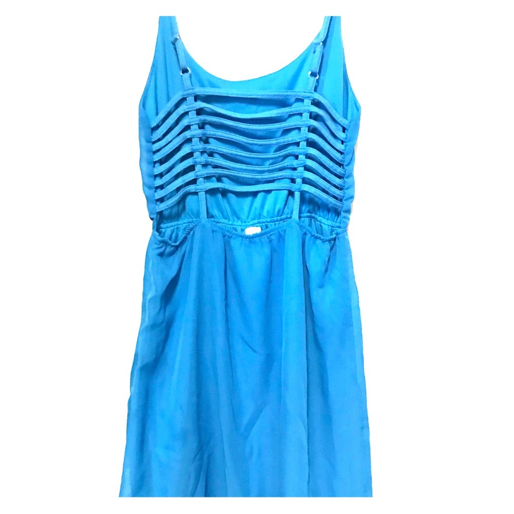 Blue dress